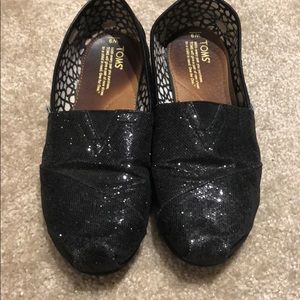 Toms Shoes - Black sequence Toms Toms Shoes - Black sequence Toms
